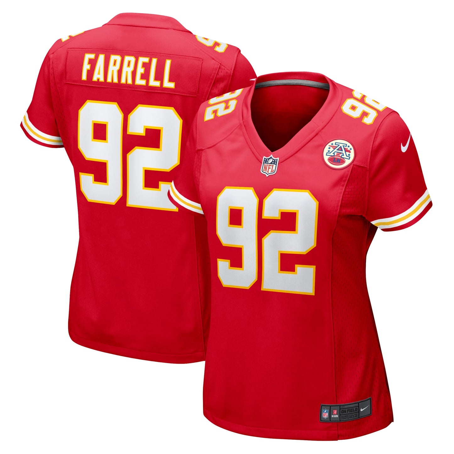Neil Farrell Jr. Kansas City Chiefs Nike Women's Team Game Jersey -  Red