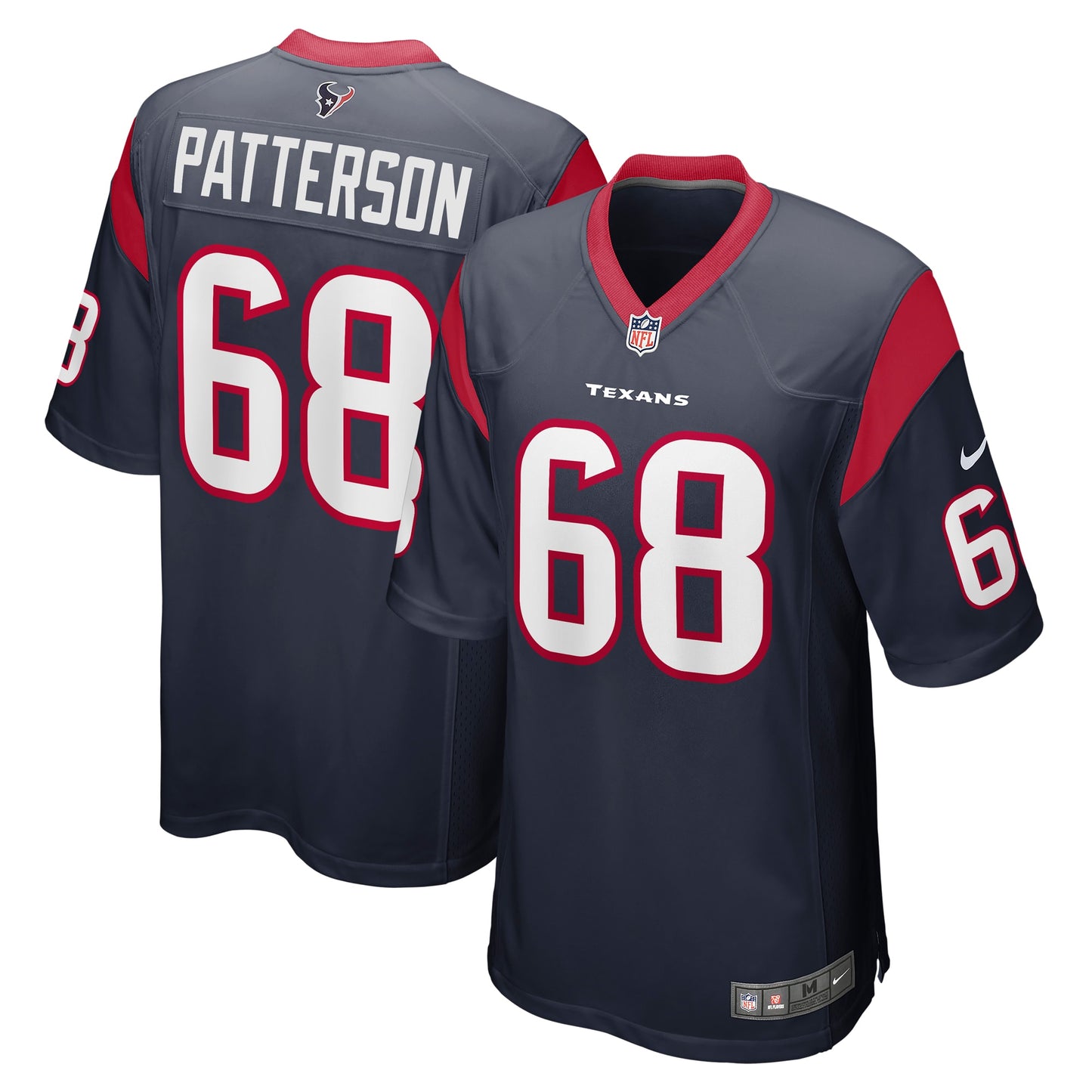 Jarrett Patterson Houston Texans Nike Team Game Jersey - Navy