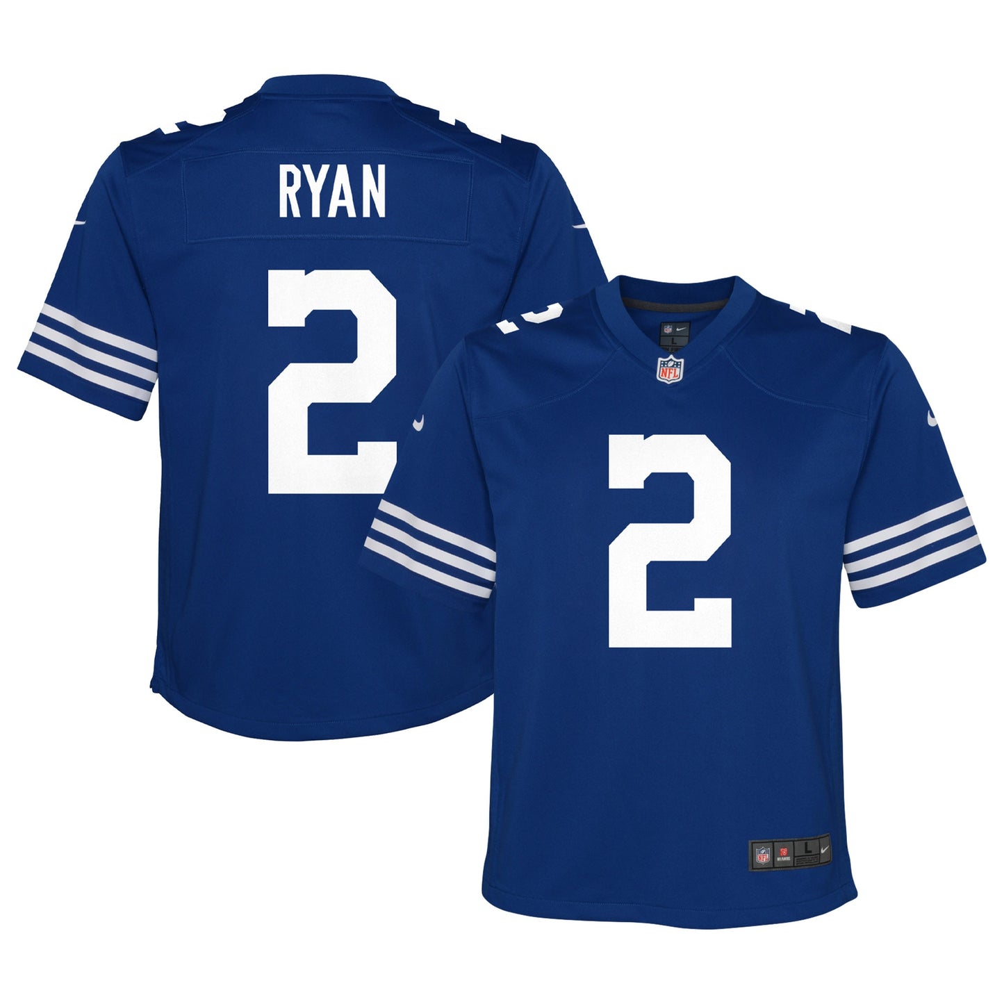 Matt Ryan Indianapolis Colts Nike Youth Alternate Game Jersey - Royal