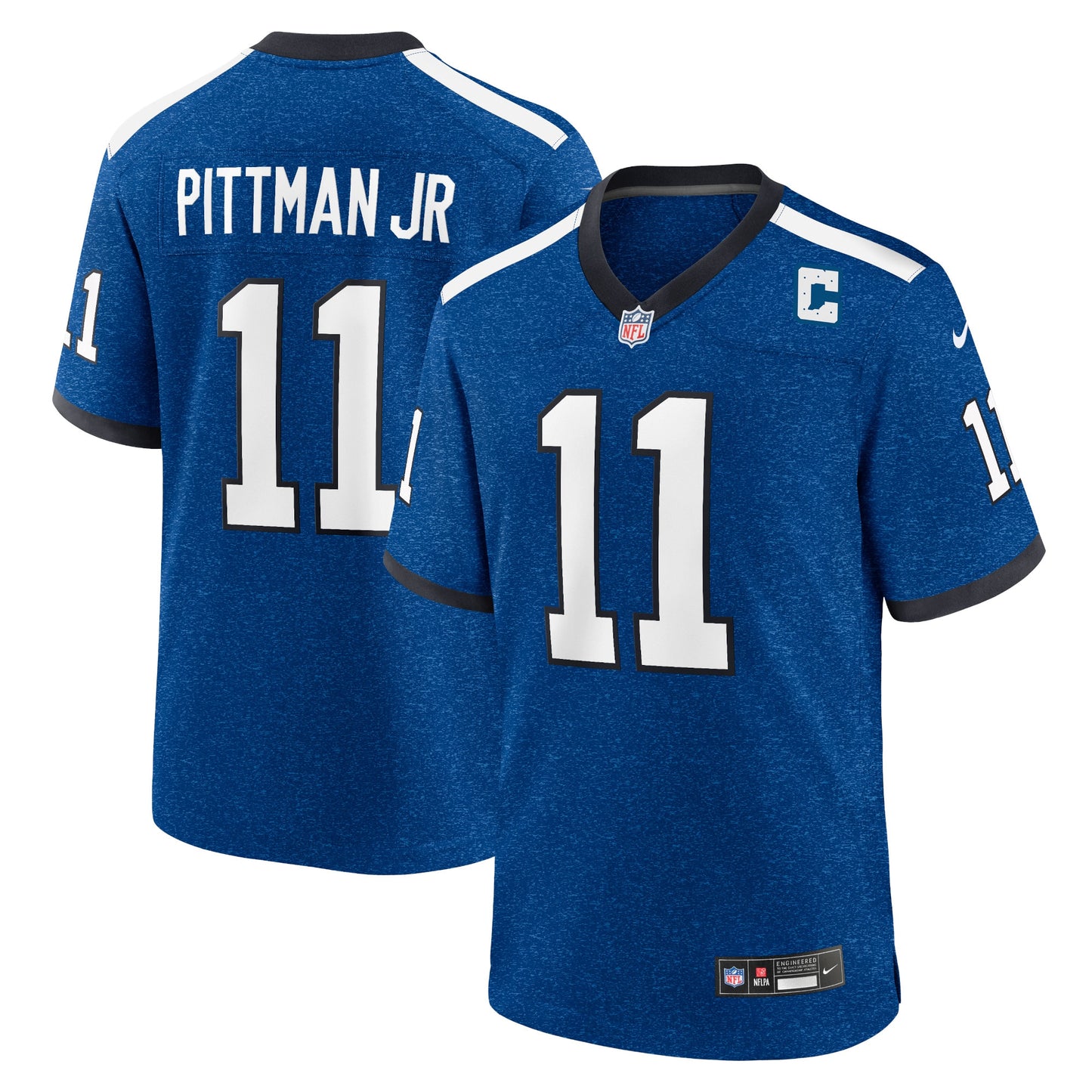 Michael Pittman Jr. Indianapolis Colts Nike Indiana Nights Alternate Game Jersey - Royal