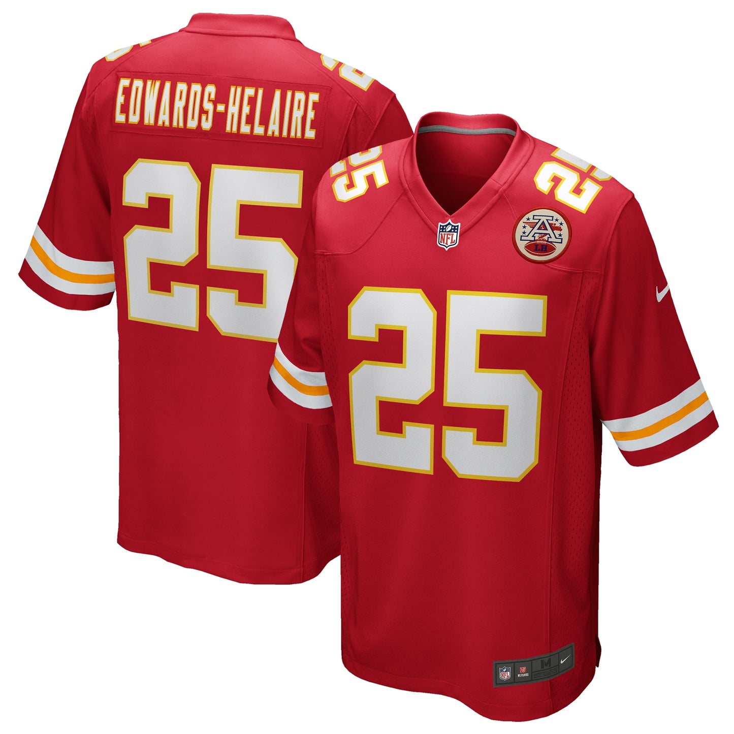 Clyde Edwards-Helaire Kansas City Chiefs Nike Game Jersey - Red