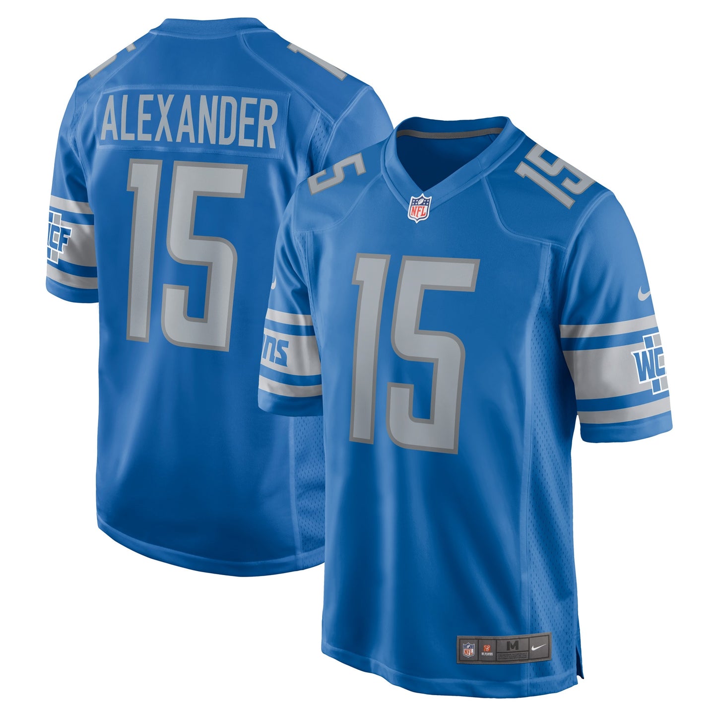 Maurice Alexander Detroit Lions Nike Player Game Jersey - Blue
