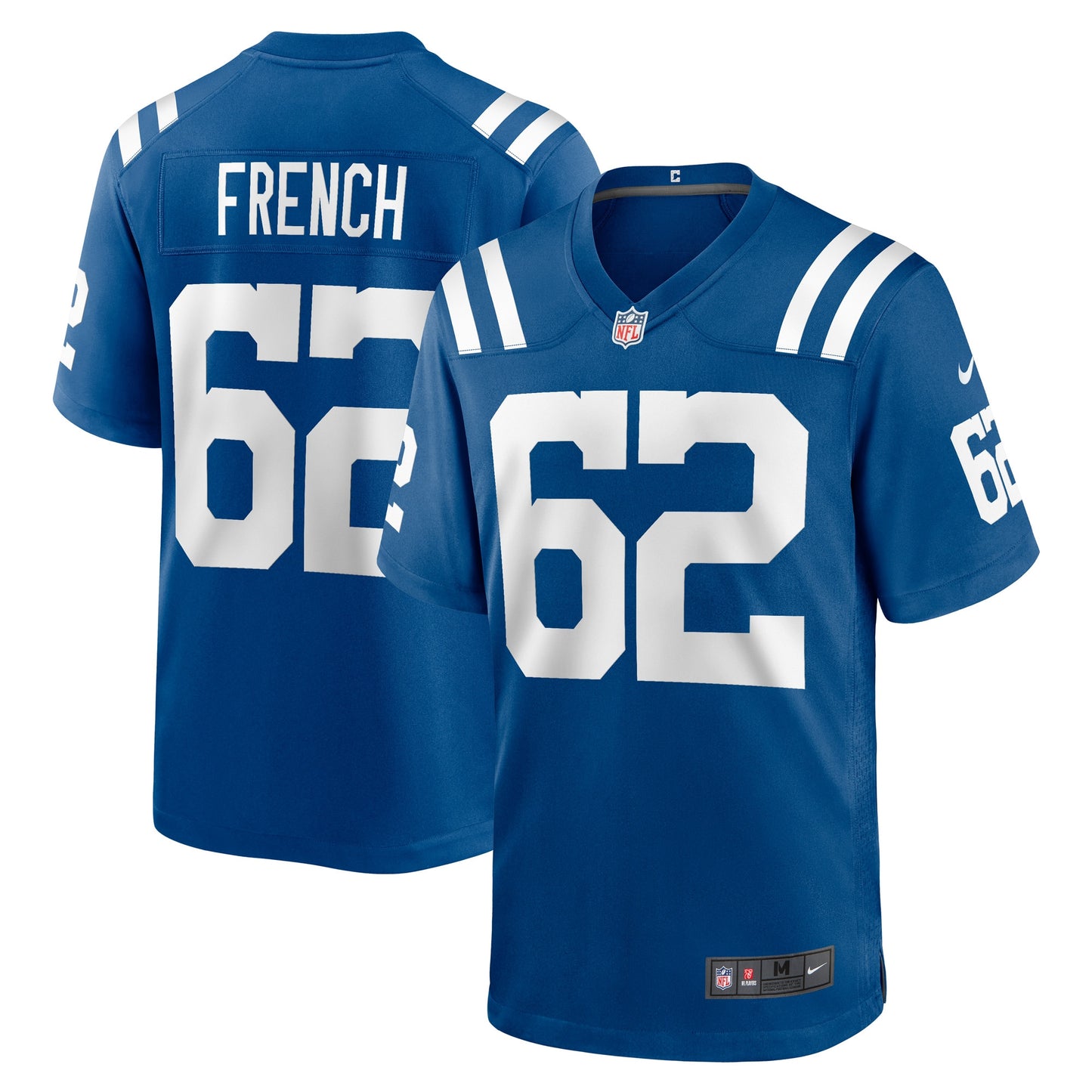 Wesley French Indianapolis Colts Nike Game Player Jersey - Royal