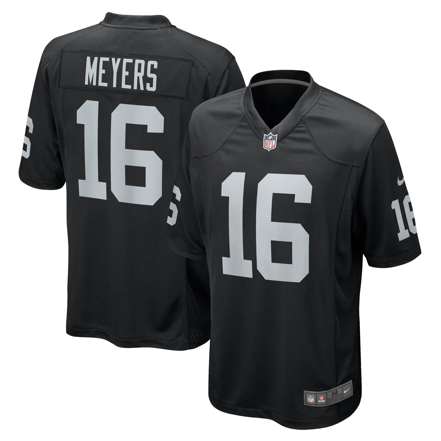 Jakobi Meyers Las Vegas Raiders Nike Game Player Jersey - Black