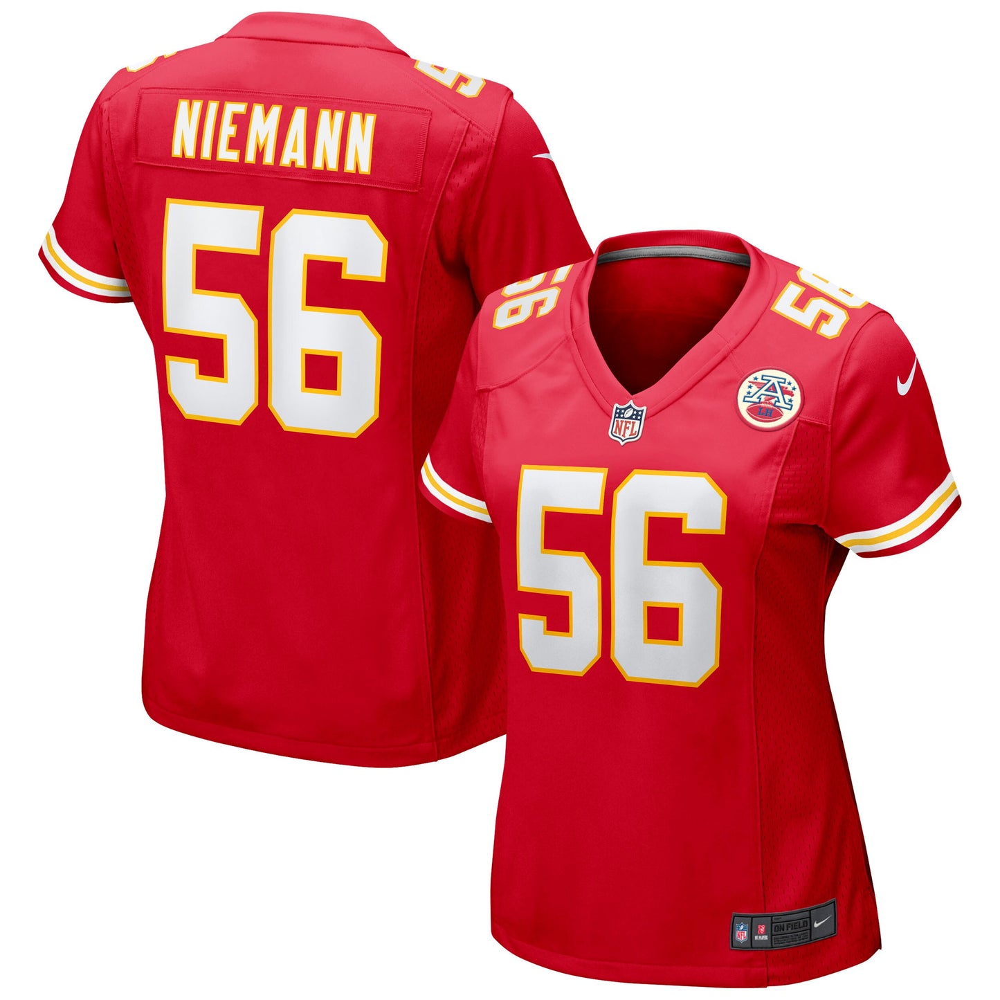 Ben Niemann Kansas City Chiefs Nike Women's Game Jersey - Red