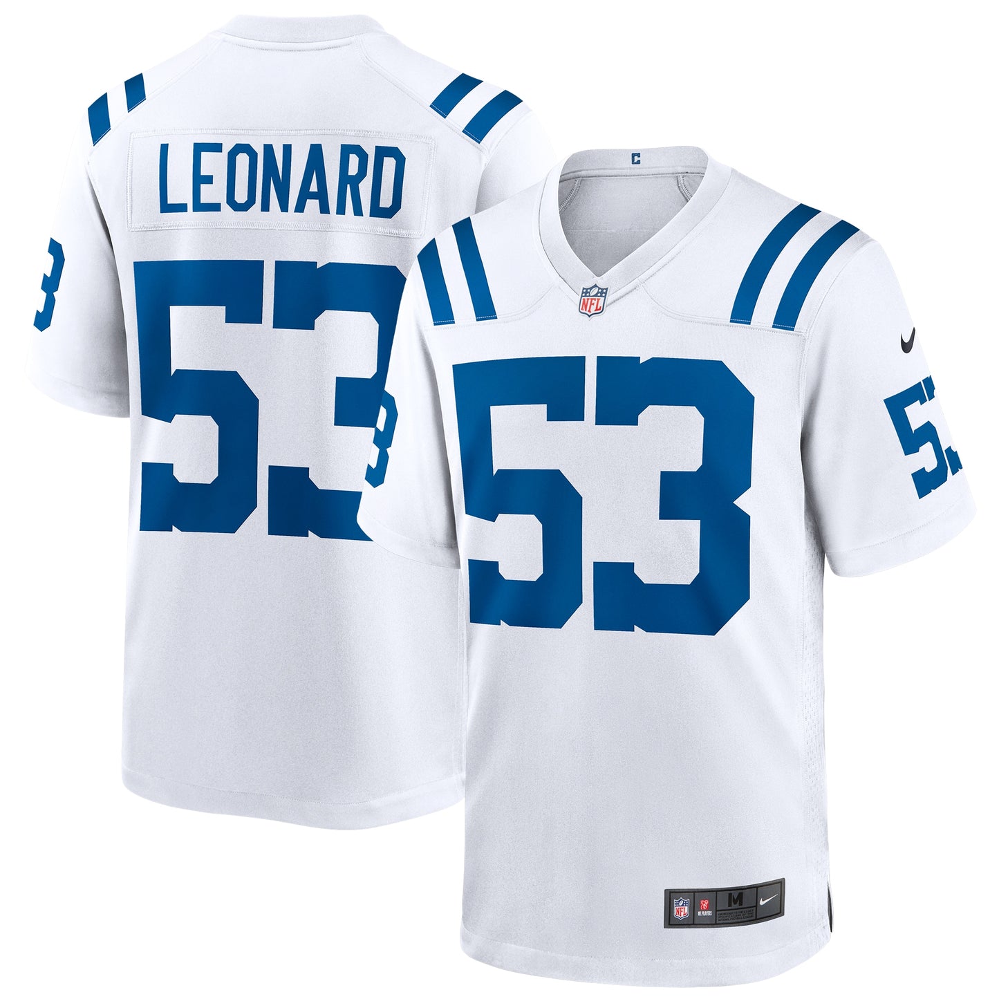 Shaquille Leonard Indianapolis Colts Nike Game Player Jersey - White
