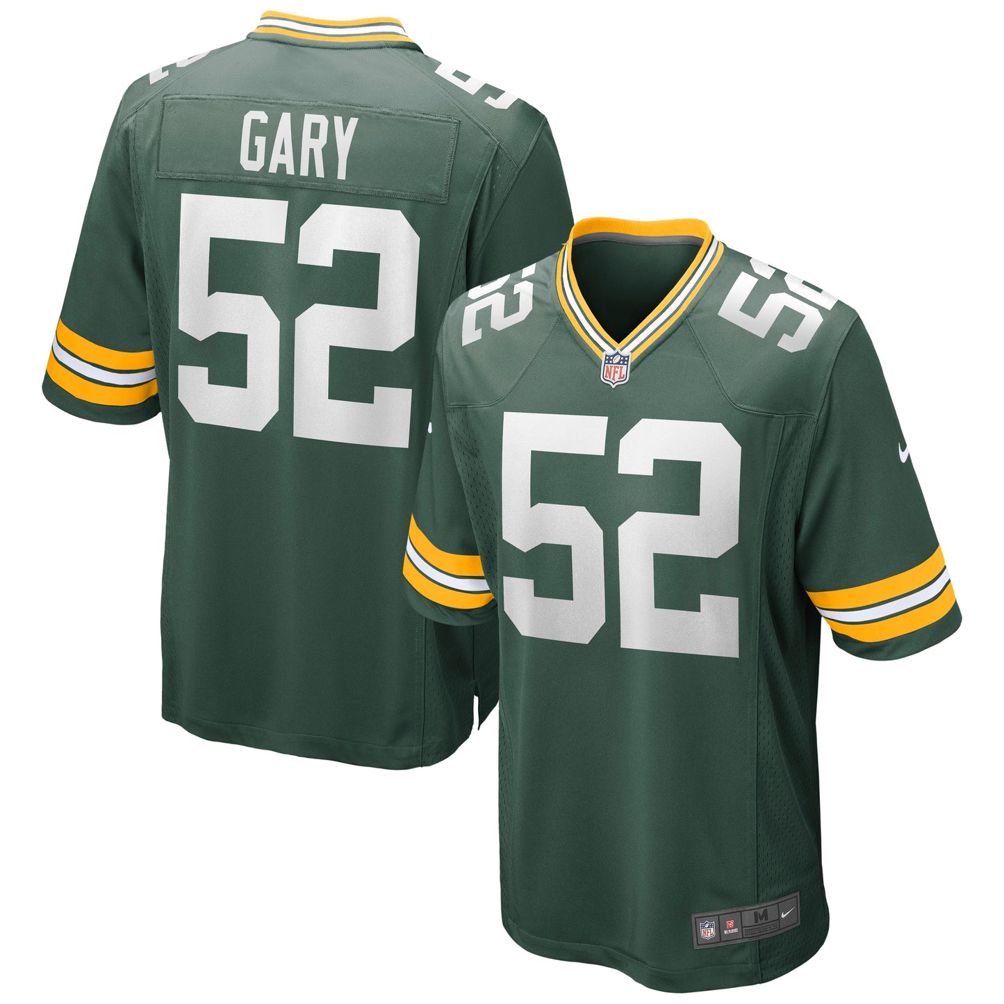 Rashan Gary Green Bay Packers Nike Game Jersey - Green